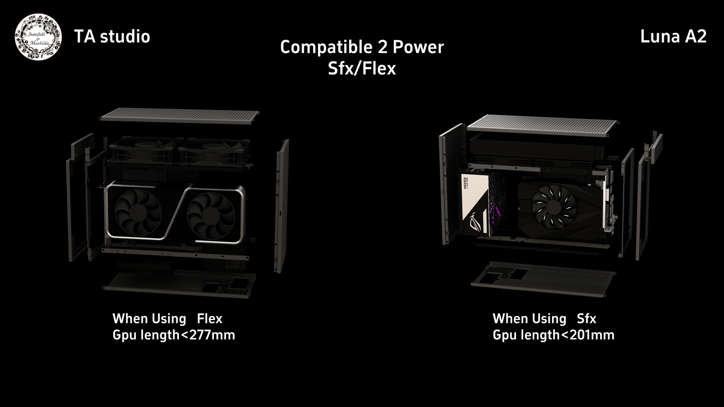 TA Studio Luna A2 sff chassis