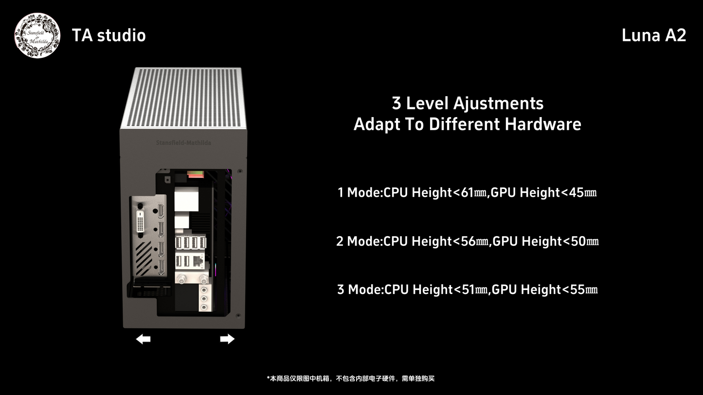 TA Studio Luna A2 sff chassis